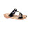 Letní vycházkové pantofle-flexiblové, Ara, Hawaii, šíře G, černá