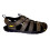 Letní turistická obuv pro lehký terén, Keen, Clearwater CNX Leather, tmavě šedo-černá