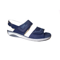 Letní vycházková obuv-flexiblová, Waldläufer, šíře G, tmavě modrá