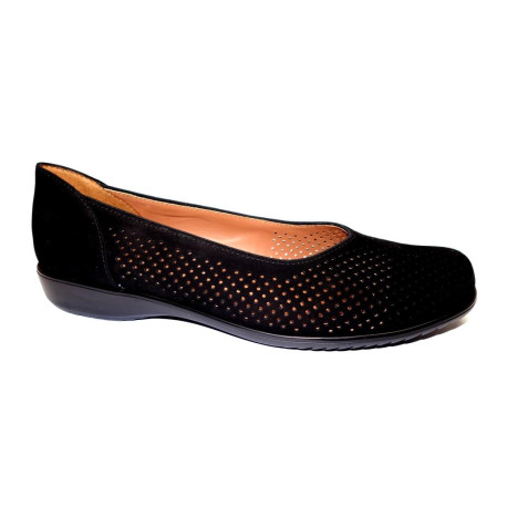 Letní vycházková obuv, Ara, Andros-Tr, šíře H, černá