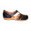Letní vycházková obuv-flexiblová, Josef Seibel, Rosalie 29, černá