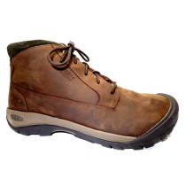 Vycházková obuv-kotníková, Keen, Austin Casual Boot WP, tmavě hnědá