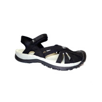 Letní turistická obuv pro lehký terén, Keen, Rose Sandal, černá