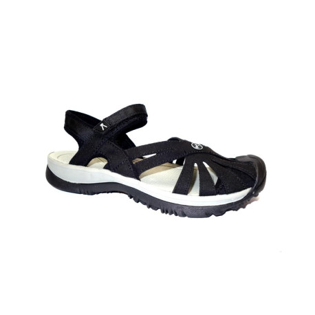 Letní turistická obuv pro lehký terén, Keen, Rose Sandal, černá