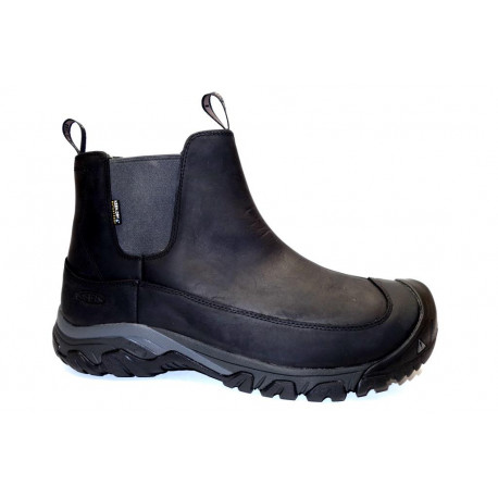 Zimní vycházková obuv-kotníková, Keen, Anchorage Boot III WP, černo-šedá