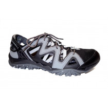 Letní turistická obuv pro lehký terén, Merrell, Tetrex Crest Wrap, černo-šedá