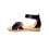 Letní vycházková obuv, Gabor, šíře G, černá