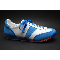 Fotbalová obuv-halová+obuv pro volný čas, Botas, Classic, bílo-modrá