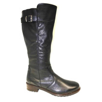 Zimní vycházková obuv-kozačky, Ara, Kansas-st-hs, šíře G (lýtko XL), černá