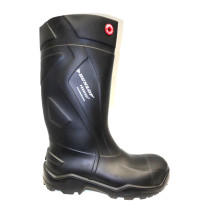 Pracovní obuv-holinky, Dunlop, Purofort+ Full Safety, černá