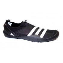 Letní obuv pro volný čas+obuv do vody, Adidas, Jawpaw Slip on H.Rdy, černo-bílá, 