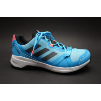 Turistická obuv pro středně náročný terén, Adidas, Terrex Skyhiker GTX W, modro-černo-ora.