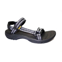 Letní turistická obuv pro středně náročný terén, Teva, W Terra-fi Lite, černo-šedá