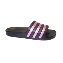 Plážová obuv, Adidas, Adilette Aqua, černo-fialová