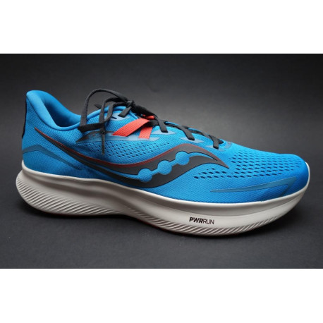 Běžecká obuv, Saucony, Ride 15, modro-černo-oranžová