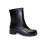 Zimní vycházková obuv-kotníková, De-Plus, šíře K, černá