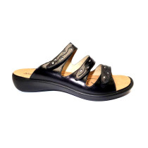 Letní vycházková obuv-pantofle, Westland, Ibiza 66, černá