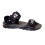 Letní turistická obuv pro středně náročný terén, Adidas, Terrex Cyprex Ultra Sandal, černá
