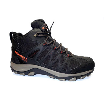 Obuv pro lehkou turistiku, Merrell, Accentor 3 Sport Mid GTX, černá