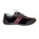 Vycházková obuv-flexiblová, De-Plus, černo-červená