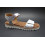 Letní vycházková obuv, Ara, Kent-Sport-s, šíře G, světle šedo-stříbrná