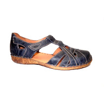 Letní vycházková obuv-flexiblová, Josef Seibel, Rosalie 29, tmavě modrá