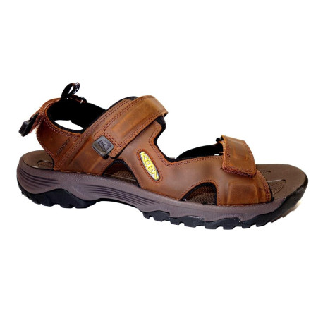 Letní turistická obuv pro lehký terén, Keen, Targhee III Open Toe Sandal, hnědá