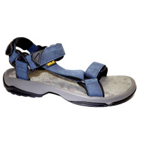 Letní turistická obuv pro středně náročný terén, Teva, M Terra-fi Lite Leather, modrá