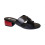 Letní vycházková obuv-pantofle, Remonte, černá