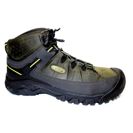 Turistická obuv pro středně náročný terén, Keen, Targhee III Mid WP Men, tmavě zelená/č.