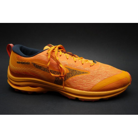 Běžecká obuv do terénu, Mizuno, Wave Rider GTX, oranžová