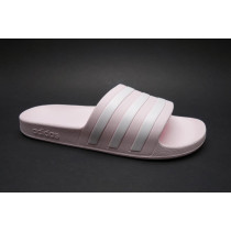 Plážová obuv, Adidas, Adilette Aqua, růžovo-bílá