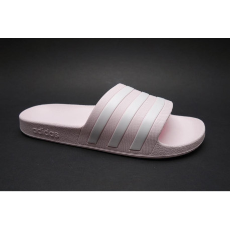 Plážová obuv, Adidas, Adilette Aqua, růžovo-bílá