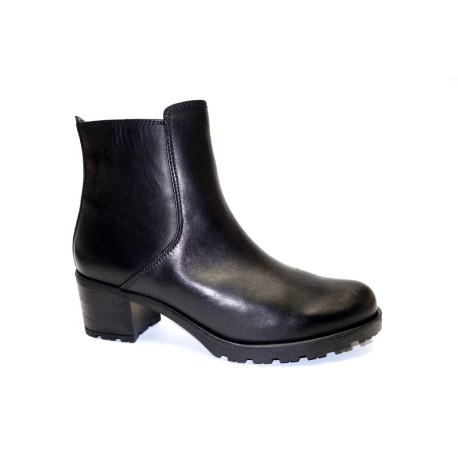 Zimní vycházková obuv-kotníková, Gabor, šíře G, černá