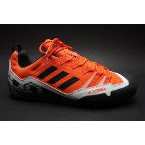 Turistická obuv pro středně náročný terén, Adidas, Terrex Swift Solo 2, oranžovo-bílo-č. 