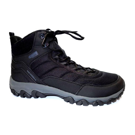 Zimní turistická obuv pro lehký terén, Merrell, Ice Cap Mid Lace 5, černá