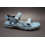 Letní turistická obuv pro lehký terén, Merrell, Huntington Sport Convert, šedomodrá
