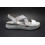 Letní vycházková obuv, Remonte, bílo-stříbrná