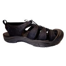 Letní turistická obuv pro středně náročný terén, Keen, Newport H2, černá