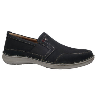 Vycházkové mokasíny-flexiblové, Josef Seibel, New Anvers 71, šíře K (Extra Wide), tm.modrá