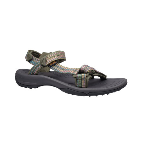 Letní turistická obuv pro středně náročný terén, Teva, W Terra-fi Lite, khaki/kombi