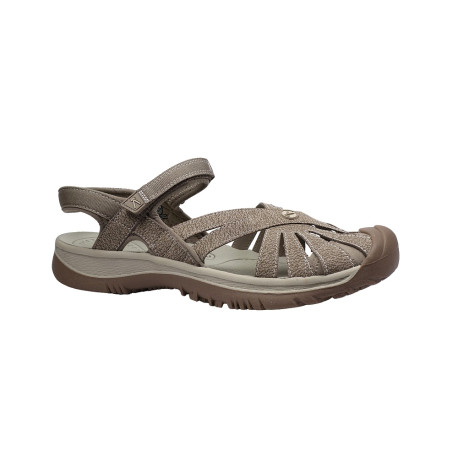 Letní turistická obuv pro lehký terén, Keen, Rose Sandal, šedo-hnědá