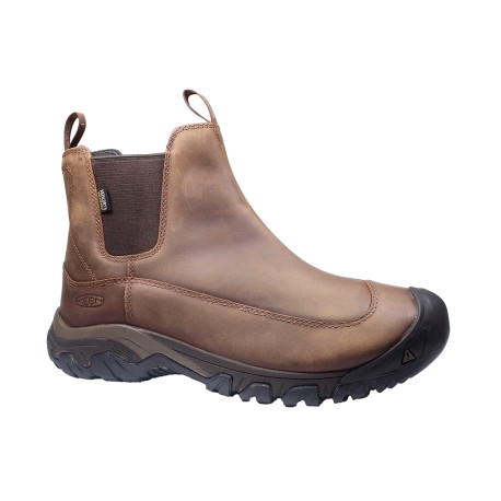 Zimní vycházková obuv-kotníková, Keen, Anchorage Boot III WP, tmavě hnědá