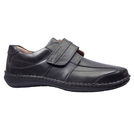 Vycházková obuv-flexiblová, Josef Seibel, New Anvers 02, šíře K (Extra Wide), černá