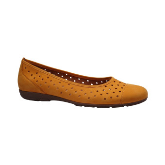 Letní vycházková obuv-baleríny, Gabor, mango