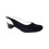 Letní vycházková obuv, De-Plus, šíře G 1/2, černá